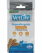 Hambapuhastusmaiused väikestele koertele Farmina Vet Life Treat Hypoallergenic Fish Mini, 60 g