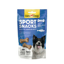 Maiused koertele GimDog Sport Snack kalaga, 60 g
