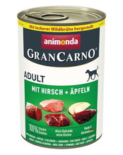 Animonda GranCarno koertele hirve- ja sealihaga, õunaga, 400g