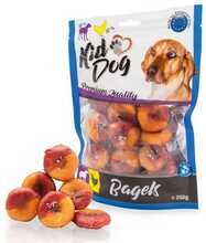 Maiused koertele Kiddog nahast rõngad lambaliha ja kanaga, 250 g