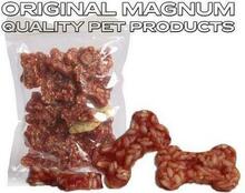 Maiustus koertele Magnum Mini Cubes pardiliha ja riisiga, 250 g