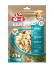 8in1 Dental Delights närimiskondid, XS, 21 tk