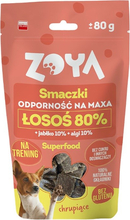 Maiused koertele Zoya Max Immunity lõhe, 80 g