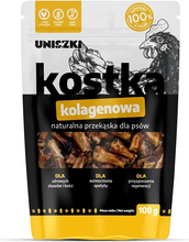 Maiustus koertele Uniszki Collagen cube, 100 g