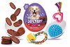 Maiustus koertele Trixie Joy & Toy 2in1 veiselihaga, 20 g
