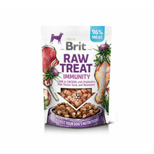 Maius koertele Brit Raw Treat Immunity, lambaliha/kanaliha, 40 g