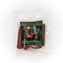 Maiustus koertele Real Dog Snacks toornahast rull küülikulihaga, 18-20 cm, 500 g