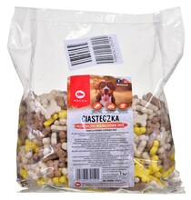 Maced Bones küpsised koertele Vanilla Mix, 1 kg