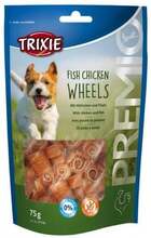 Maiustus koertele Trixie Premio Wheels kanaliha ja kalaga, 75 g