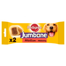 Maiustus koertele Pedigree Jumbone veiselihaga, 180 g