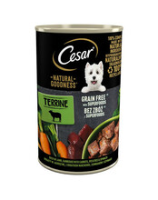 Cesar märgtoit koertele lambalihaga, porgandi, kartuli ja spinatiga, 400 g
