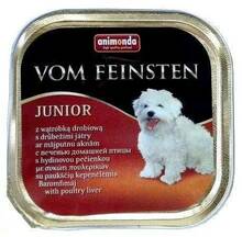 Koerakonserv Animonda Vom Feinsten Junior kanamaksaga, 150g