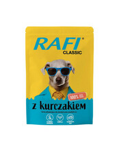 Märgtoit koertele Rafi Classic kanaga, 400 g
