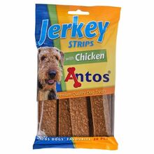 Maiused koertele Antos Jerkey Strips kanaliha, 20 tk, 0.2 kg