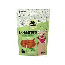 Maiused koertele Mr. Bandit Lollipops küülikulihaga, 500 g