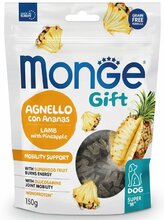 Maiustus koertele Monge Gift Super M Mobility Support lambaliha ja ananassiga, 150 g