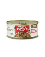 Hautis koertele Applaws Taste Toppers veiselihaga, porgandi ja hernestega, 156 g