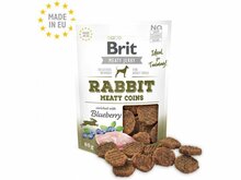 Maiustus koertele Brit Jerky Rabbit Meaty Coins, 80 g