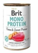 Märgtoit koertele Brit Mono Protein Tuna & Sweet Potato, 400 g