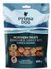 Maiustus koertele PrimaDog Northern kalkuni- ja hirvelihaga, 150 g
