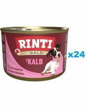 Märgtoit väikest tõugu koertele Rinti Gold Veal Mini Veal, 185 g