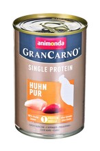 Konserv koertele Animonda GranCarno Single Protein kanaga, 400g