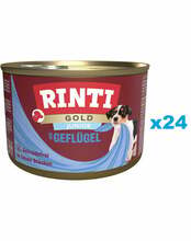 Konservtoit kutsikatele Rinti Gold Junior Poultry Mini linnulihaga, 12 x 185 g