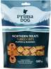 Maiustus koertele PrimaDog Northern Treats kalkuniga, 150 g