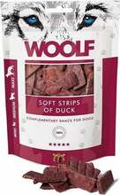 Pehmed pardiribad Woolf Soft Strips of Duck, 100 g