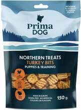Maiustus koertele PrimaDog Northern Treats kalkuniga, 150 g