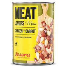 Märgtoit koertele Josera Meatlovers Menu kana ja porgandiga, 400 g