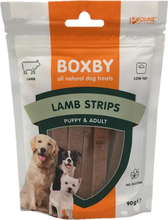 Maiused koertele Boxby Lamb Strips, 90 g