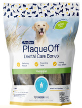 Maiused koertele ProDen PlaqueOff Dental Care Bones Veggie, 480 g