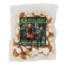 Maius koertele Real Dog Snack närimiskont kanaga, 500 g