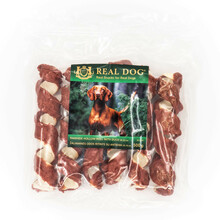 Maius koertele Real Dog toornahast rull pardi täidisega, 500 g
