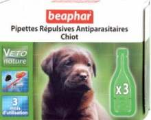 Beaphar Spot on Veto pure tilgad kutsikatele kirpude ja puukide vastu, 3 tk
