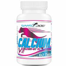 Game Dog Calcium + D3, 60 tk