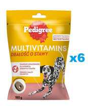 Pedigree multivitamiinid koerte liigeste hoolduseks, 6x180 g