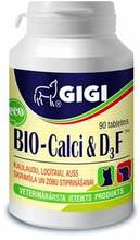 Gigi BIO-Calci & D3F toidulisand koertele, N90