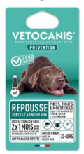 Vetocanis täpilahus suurtele koertele, 20-40 kg, 4 pipetti