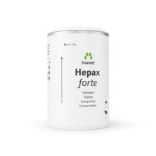 Inuvet Hepax Forte dieettoidulisand koertele, maksa toetuseks, 30 tabletti