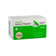 JM SANTE Multiway Vet Duocaps - kapslid koerte ja kasside karva ja naha jaoks, 60 tk