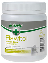 Dr. Seidel Flawitol toidulisand vanematele koertele, 400 g