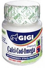 Gigi Calci-Cod Omega toidulisand kassidele ja koertele, 90 tk