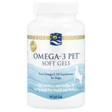 Nordic Naturals Omega3 Pet koertele, 90 pehmet geeli