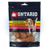 Koerte maiused Ontario Chicken Jerky & Calcium Bone, 70 g