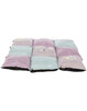 Lemmiklooma padi Trixie Junior Patchwork, 60 x 60 cm, lilla/münt/roosa