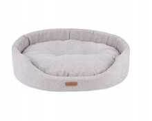 Ovaalne pesa Amiplay Montana S, 46 x 38 x 13 cm, beež