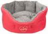 Lemmiklooma voodi Amiplay Babydoll S, punane/hall