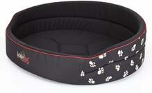 Lemmikloomavoodi Hobbydog R6 Käpad, 70 x 55 cm, must